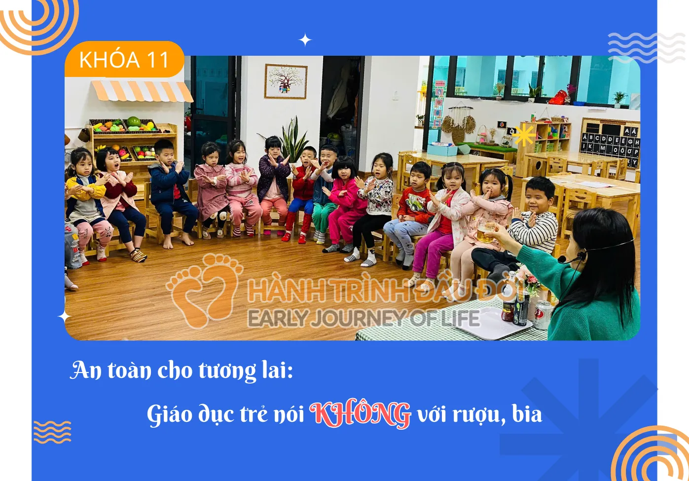 An toàn cho tương lai: Giáo dục trẻ nói không với rượu, bia